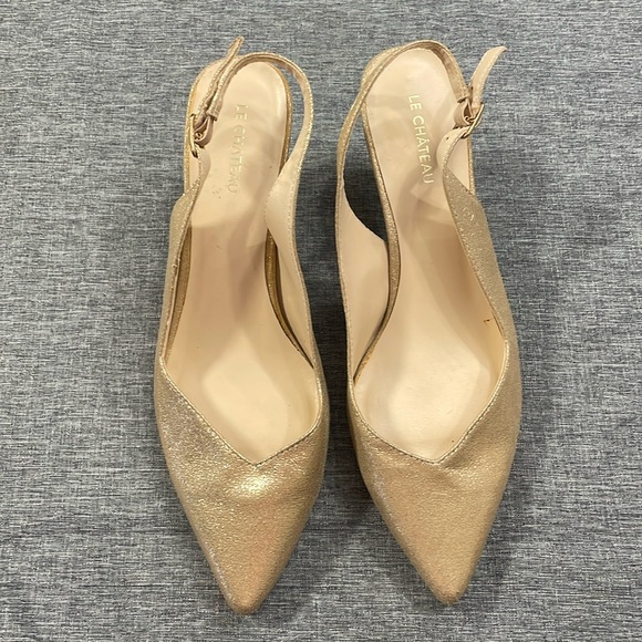 le chateau Shoes - LE CHATEAU Slingback Heels